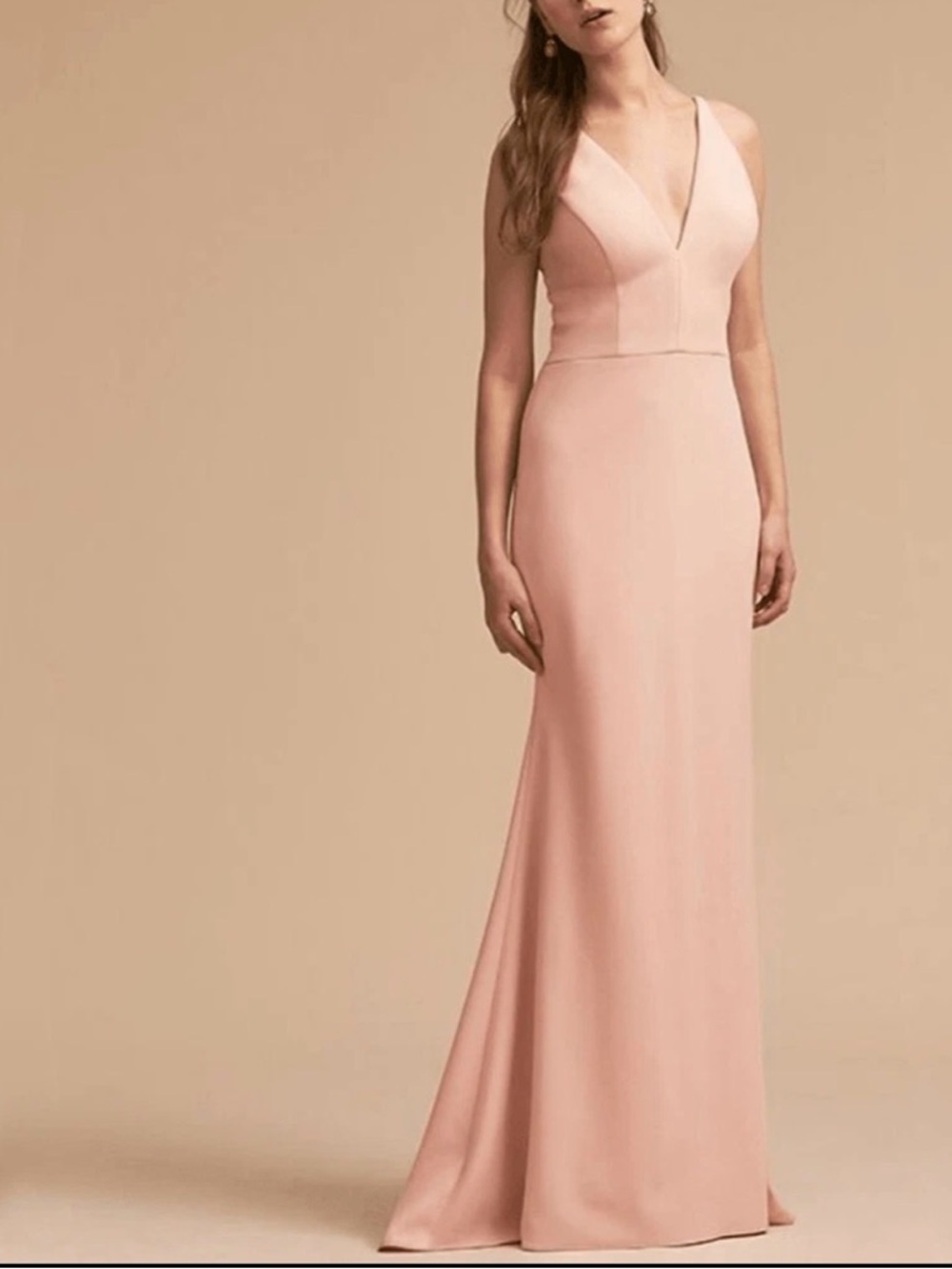 NWT sz. 0 BHLDN Jones Blush Pink Maxi Dress